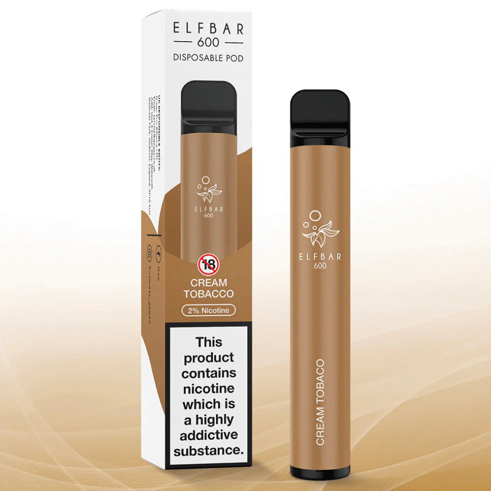 Elf Bar 600 - Cream Tobacco