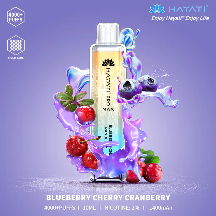 Hayati Pro Max - Blueberry Cherry Cranberry