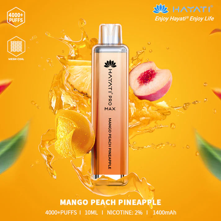 Hayati Pro Max - Mango Peach Pineapple