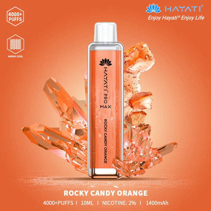 Hayati Pro Max - Rocky Candy Orange