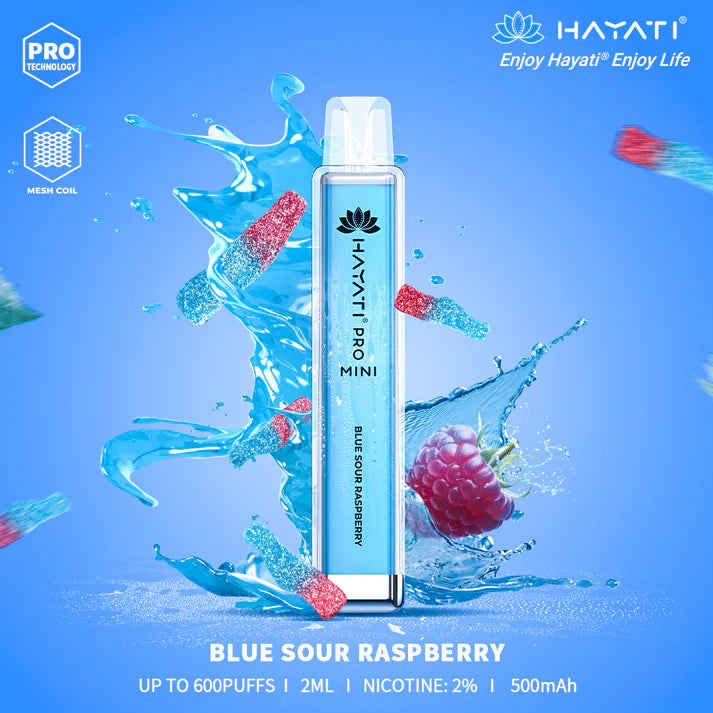 Hayati Pro Mini - Blue Sour Raspberry