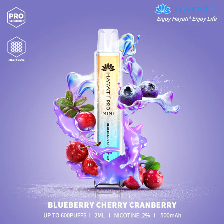 Hayati Pro Mini - Blueberry Cherry Cranberry
